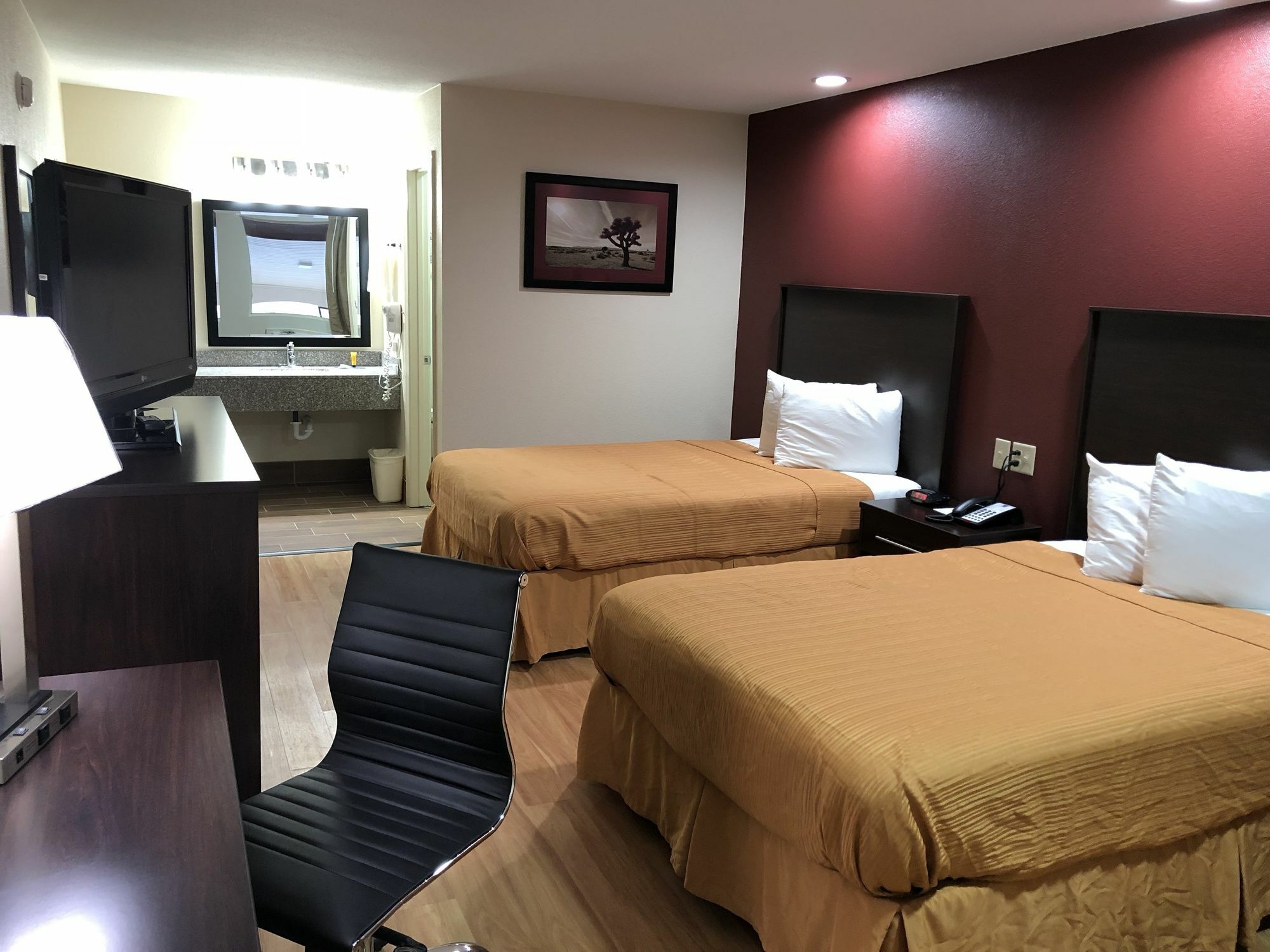 Red Roof Inn Buffalo, Tx Bagian luar foto