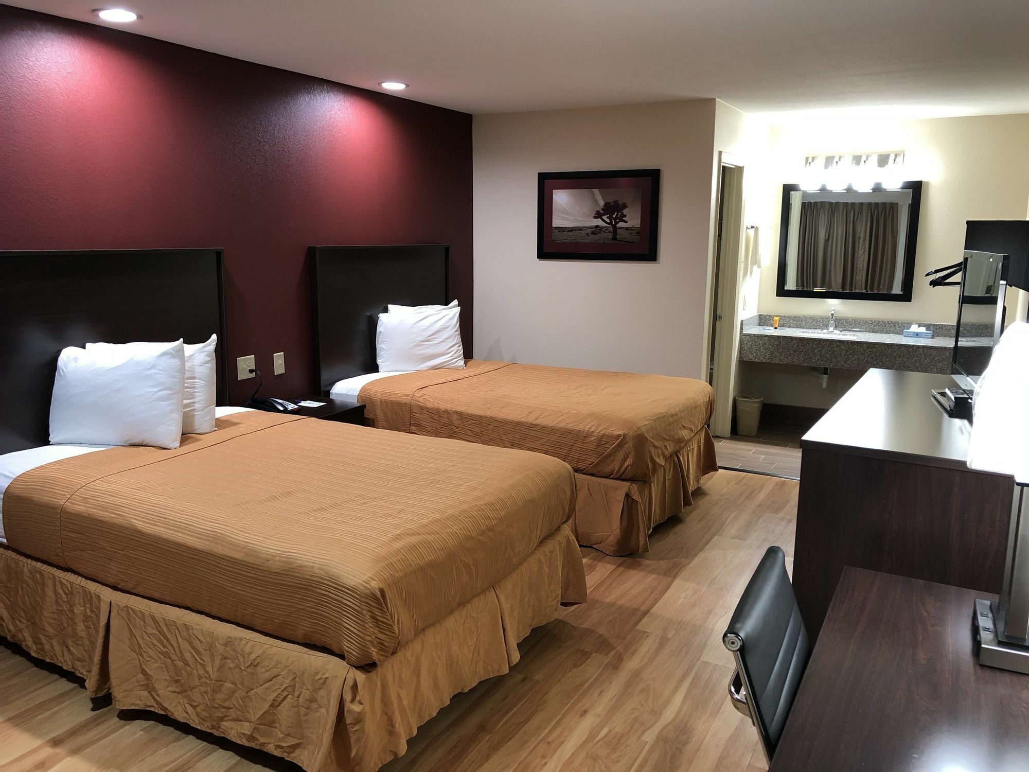Red Roof Inn Buffalo, Tx Bagian luar foto