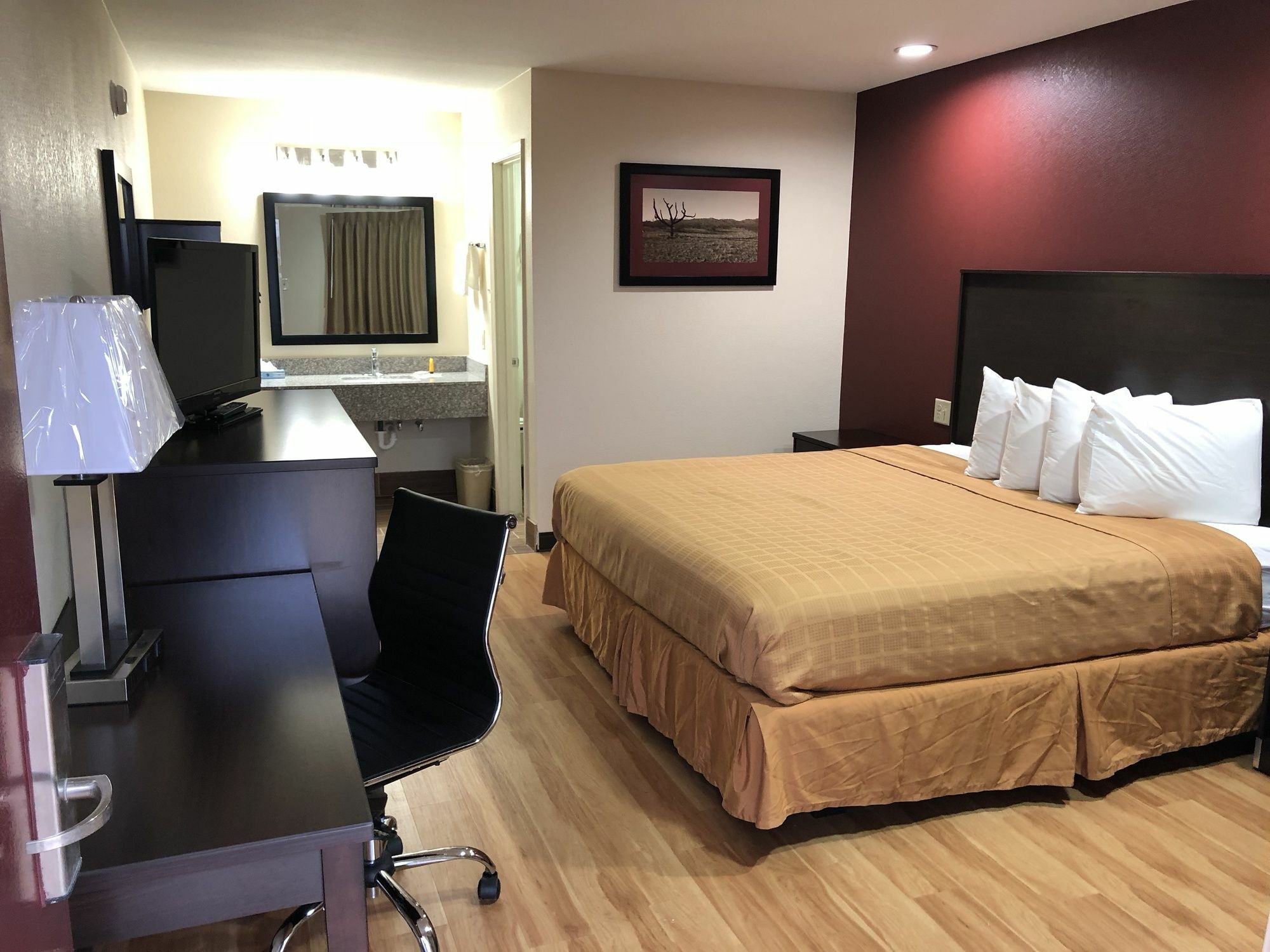 Red Roof Inn Buffalo, Tx Bagian luar foto